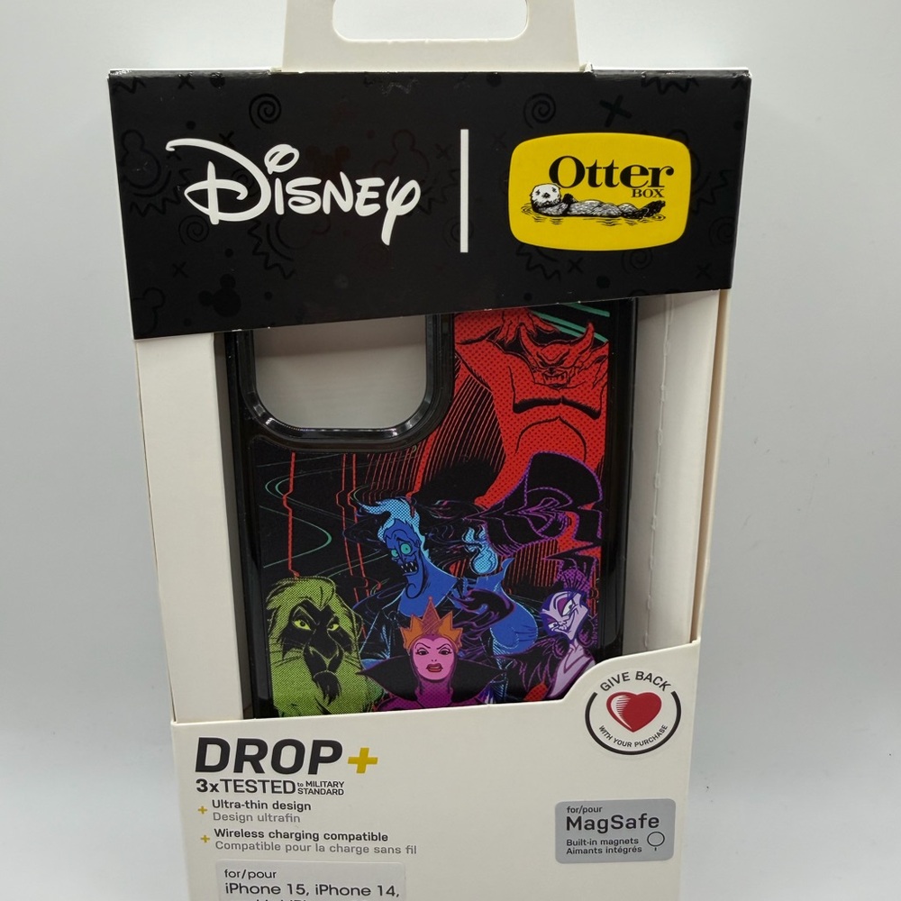 OtterBox Disney Villains iPhone Case - Black, Red, and Blue